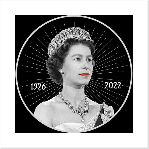 Queen Elizabeth Wall Art by valentinahramov